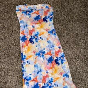 Viral SHEIN strapless dress!